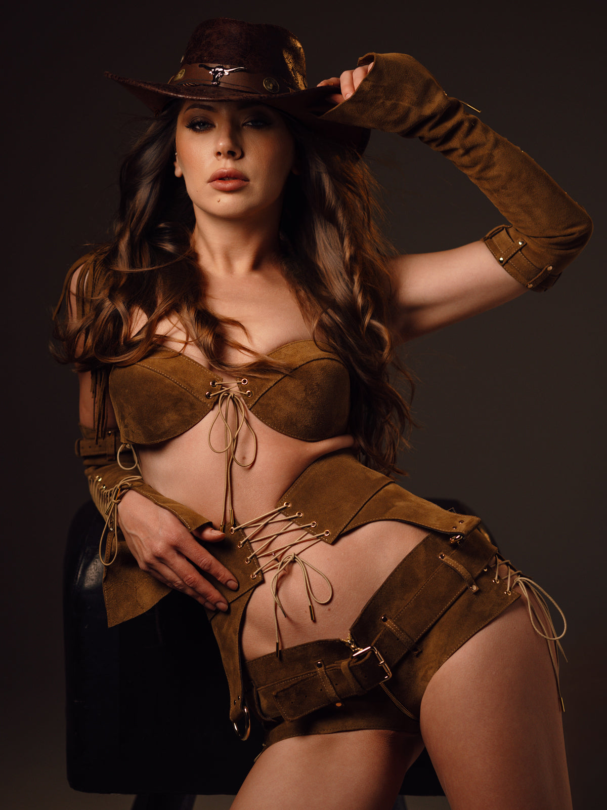 Комплект з замші "Rodeo"