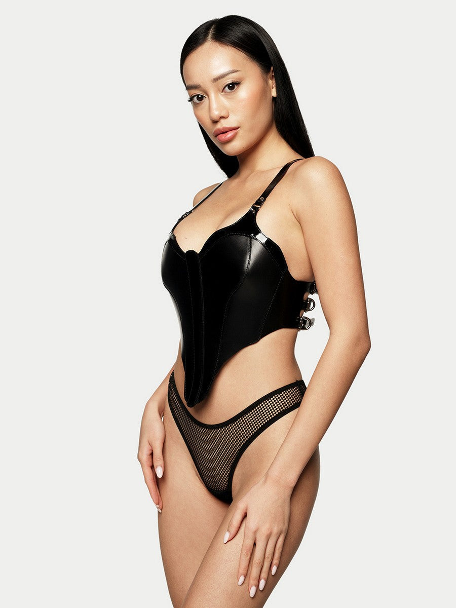 Шкіряний корсет "Holly"