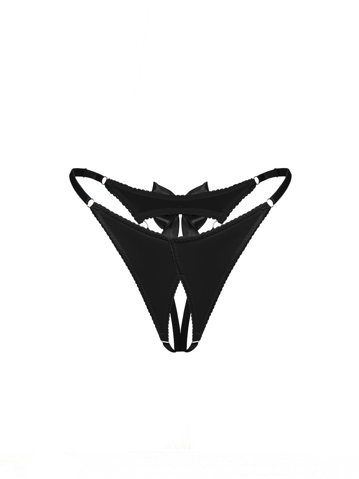 Трусики Білизняні "Honey" З Відкритим Доступом Чорний
