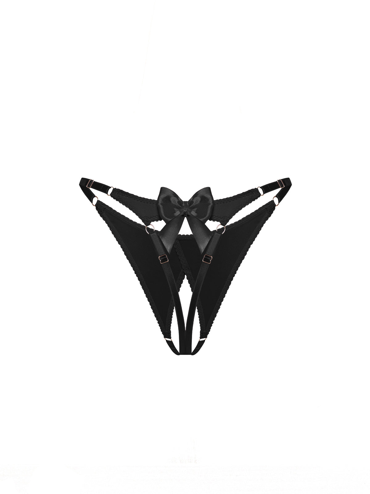 Трусики Білизняні "Honey" З Відкритим Доступом Чорний