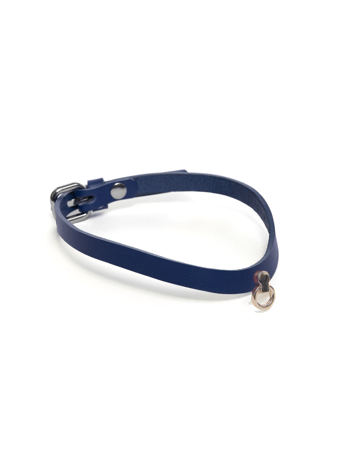 Bestie Шкіряний Чокер Синій