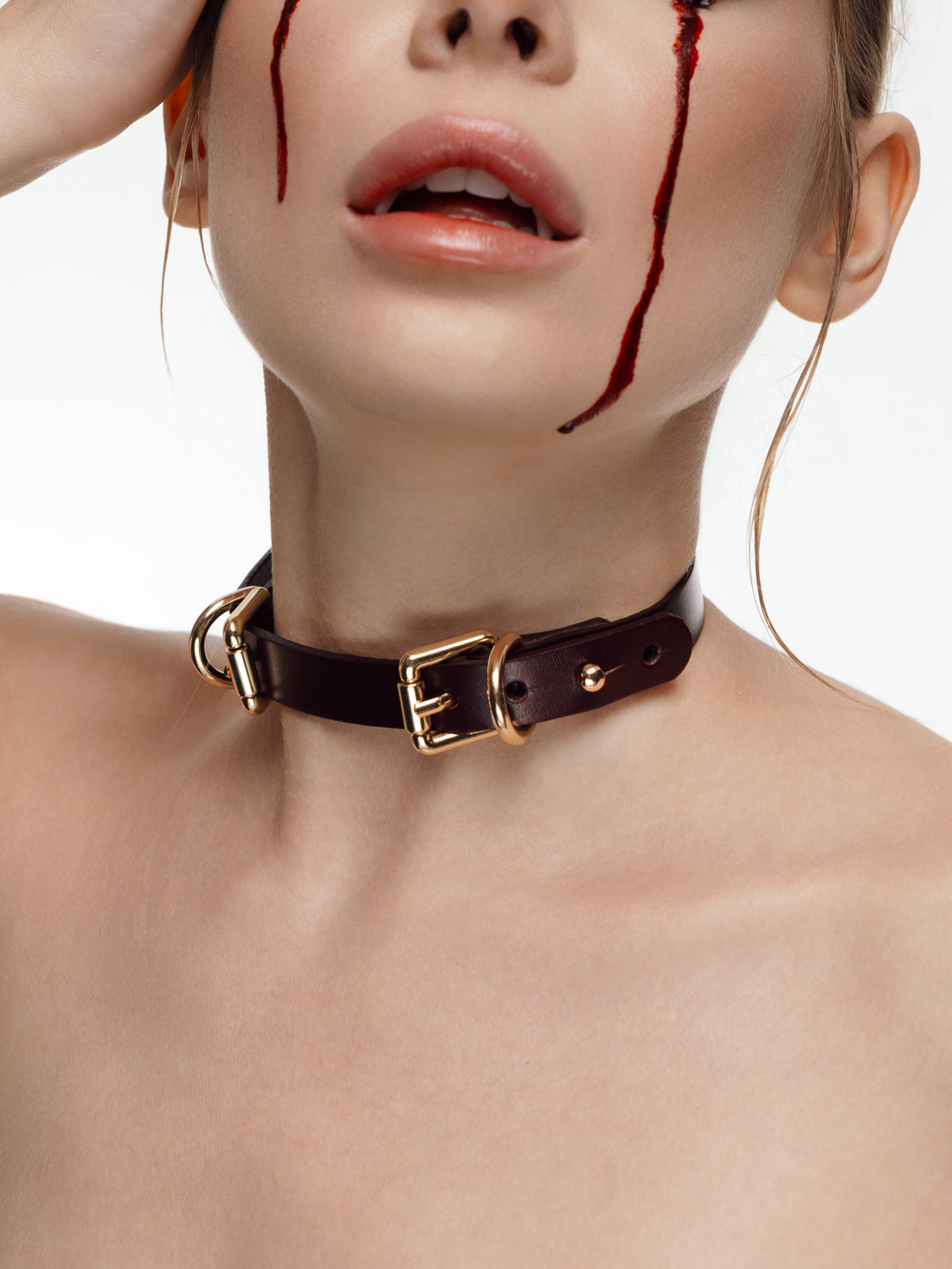 Splach Чокер Бордовий