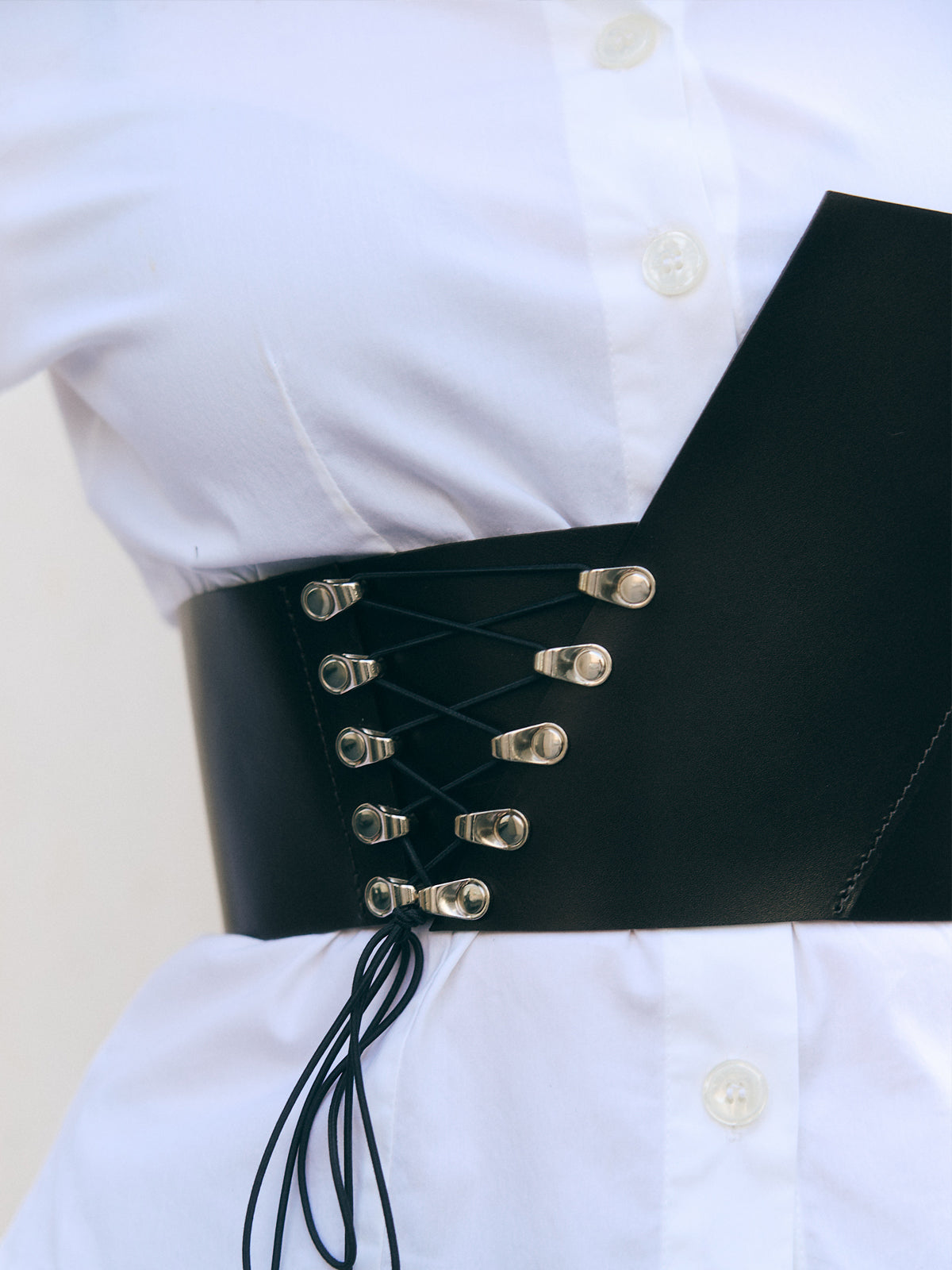 Шкіряний корсет "Imbalance"