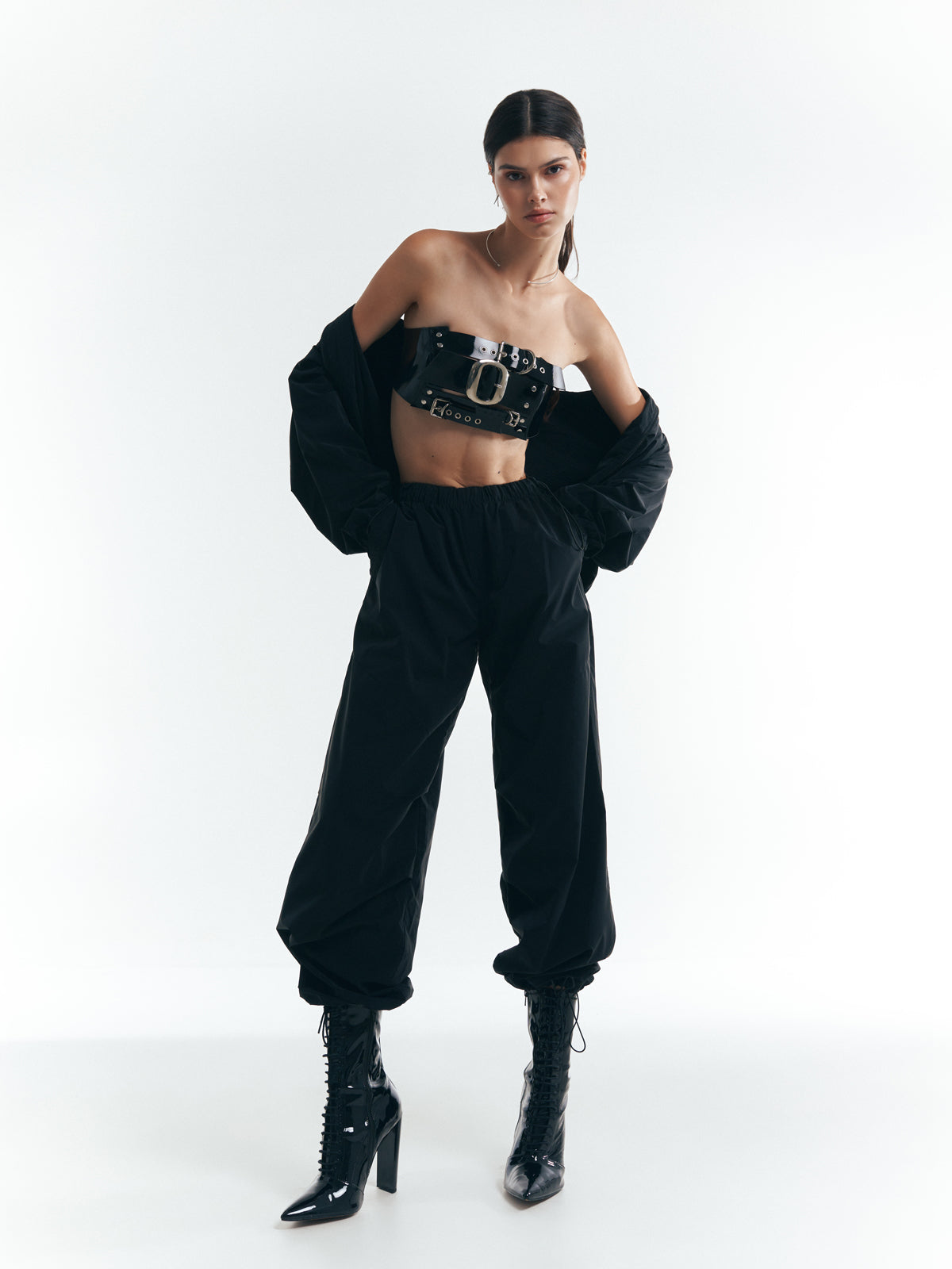 Шкіряний топ "Naomi"