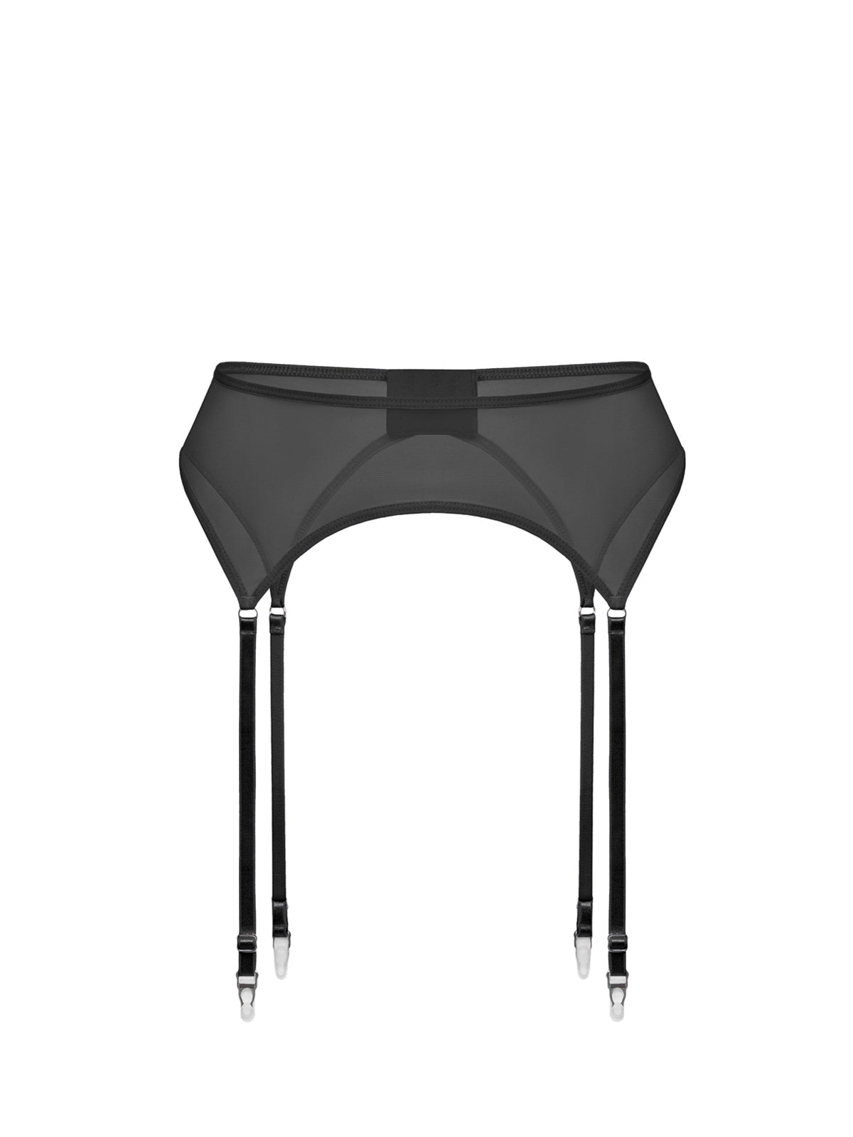 Білизняний пояс з чорної сітки "Bace"