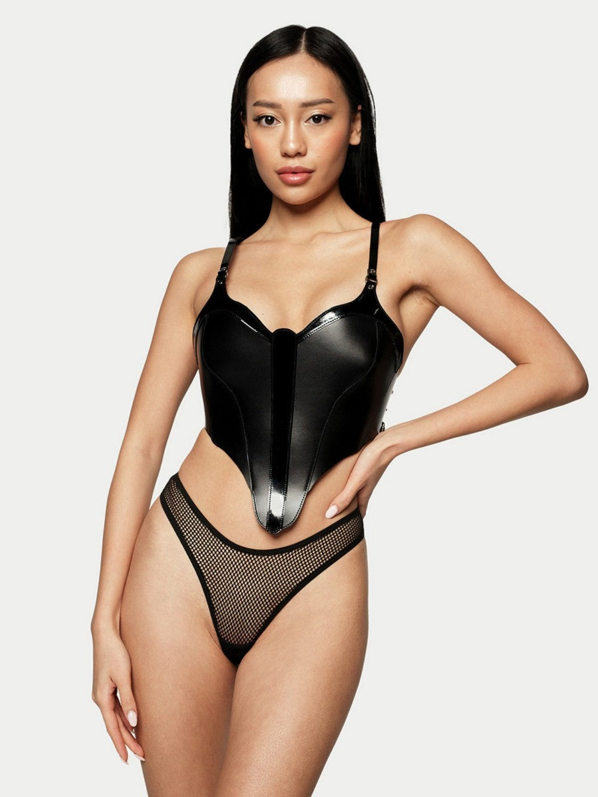 Шкіряний корсет "Holly"