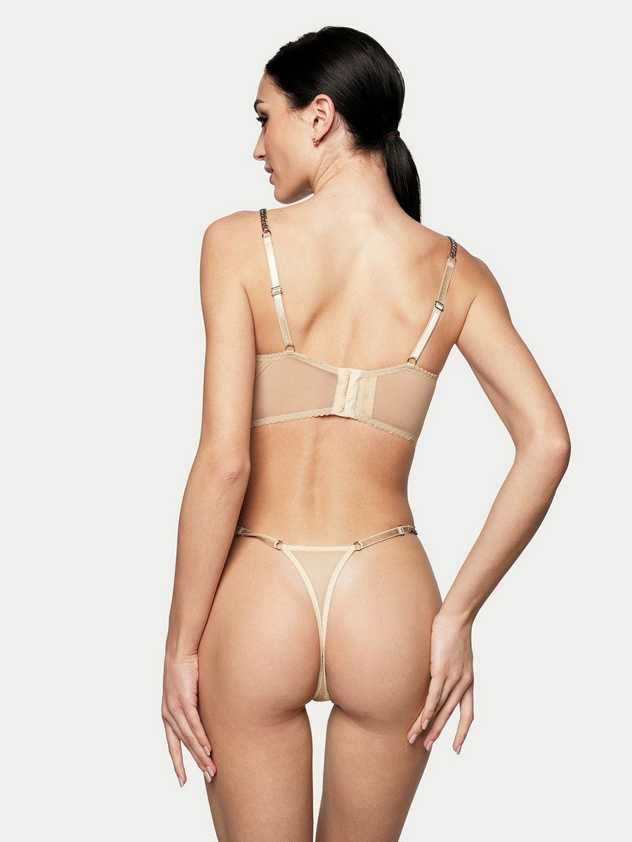 Комплект Бра та Трусики "Megan" нюдовий