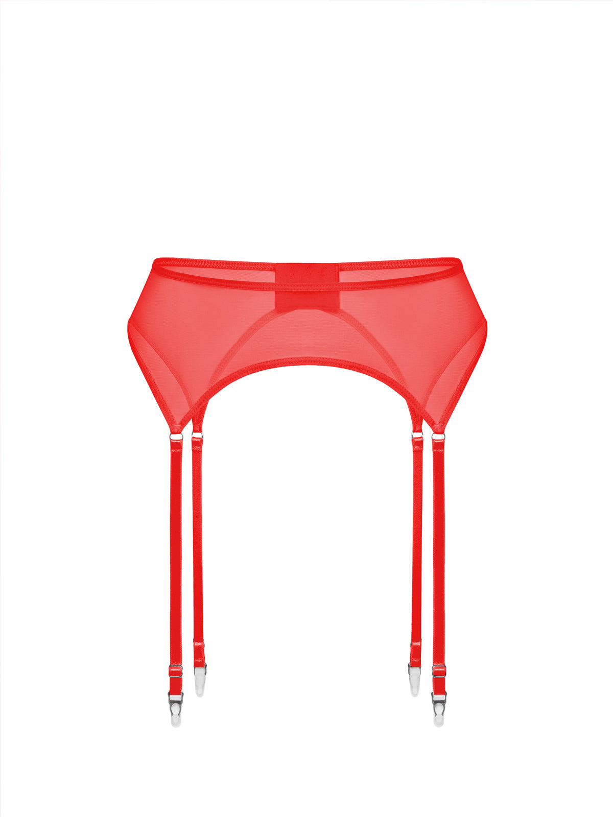 Білизняний пояс з червоної сітки "Bace"