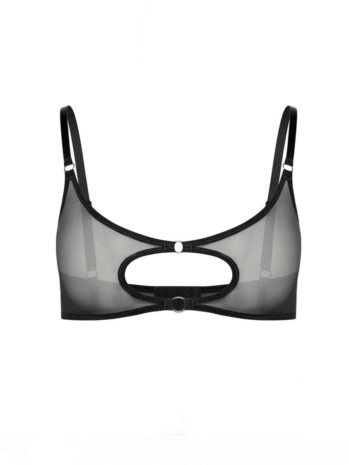 Бра "Salma Mesh Black" Чорний