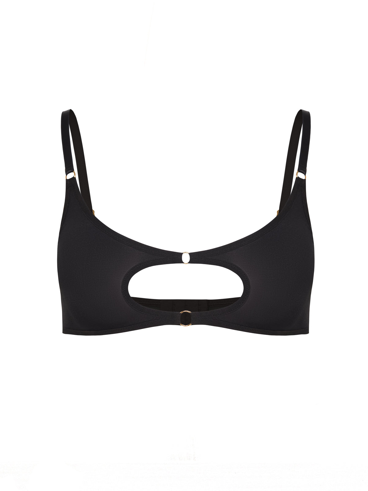 Бра З Чорної Мікрофібри "Salma"