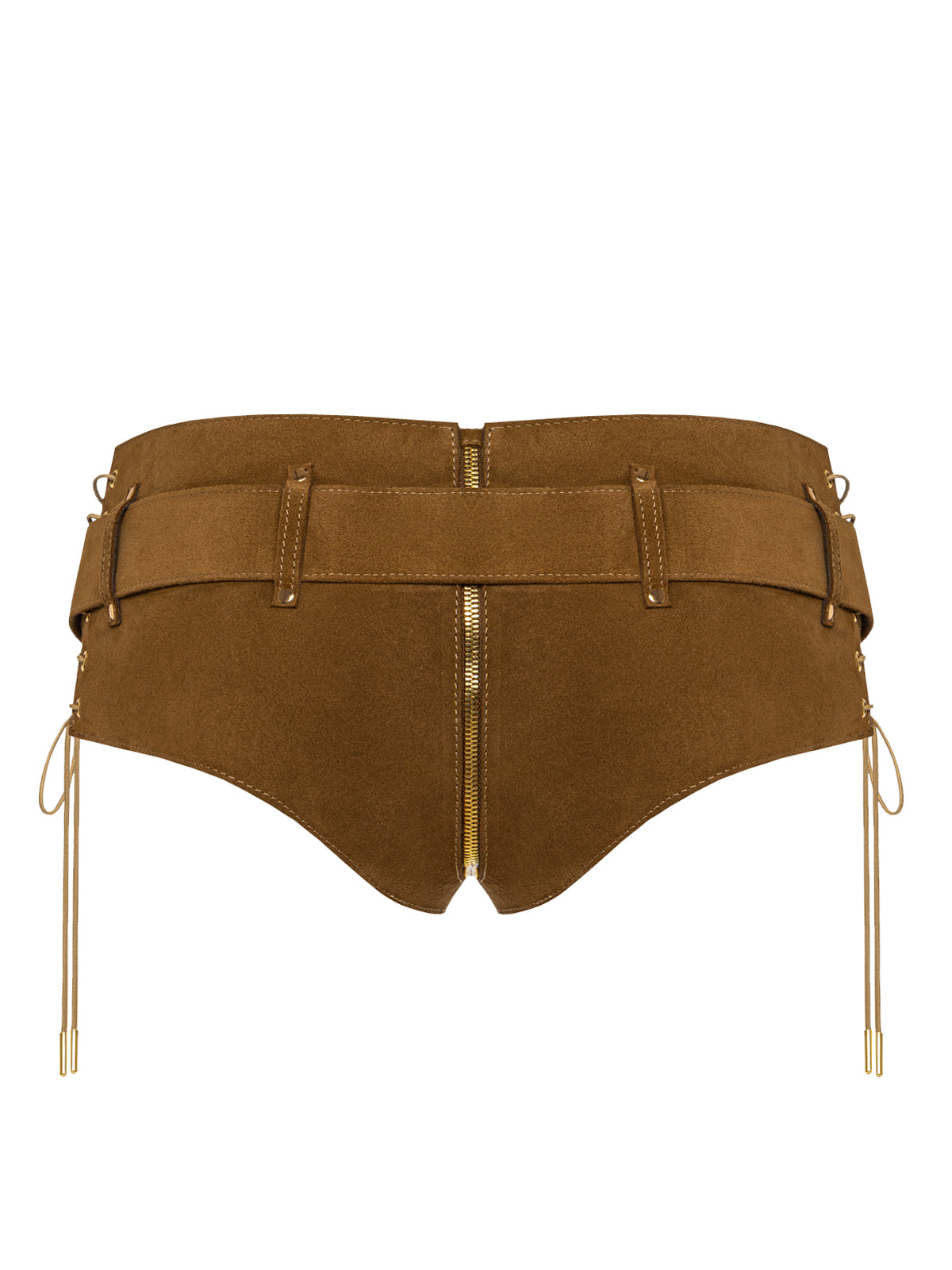 Шорти з рудої замші "Rodeo"